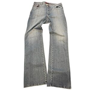 CJ Blue Jeans Women's Size 14 Bootcut High-Rise  Denim‎ distressed